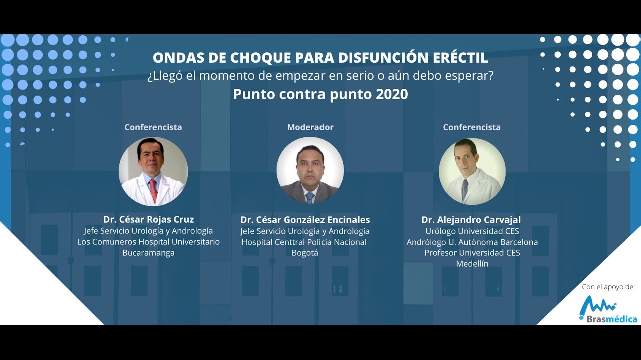 Webinar Ondas de Choque para Disfunción Eréctil