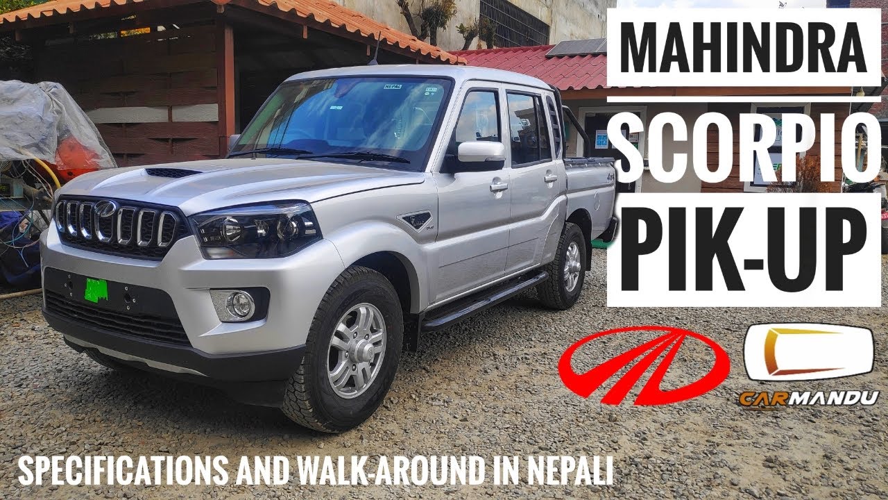 [नेपाली] Mahindra Scorpio Pikup | महिन्द्रा स्कर्पिओ पिकप् | Specifications & Walk-around In Nepali