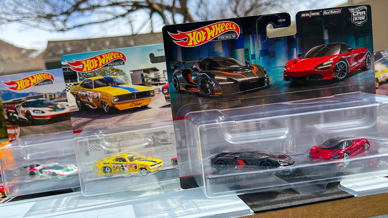 Lamley Hot Wheels Car Culture 2-pack Showcase, Part 1: McLarens, Snake & Mongoose, and Ford GT's