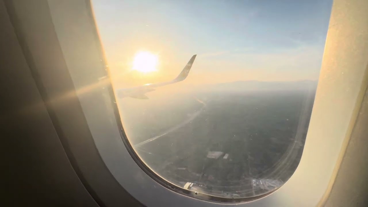 Pegasus Airlines Airbus A320neo Landing at Antalya from London Stansted Engine Shutdown
