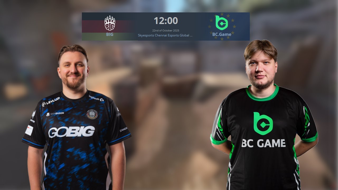 BIG NEUES LINEUP vs BC GAME (s1mple, electronic,...) | BIG vs BC GAME Highlights | Chennai Qualifier