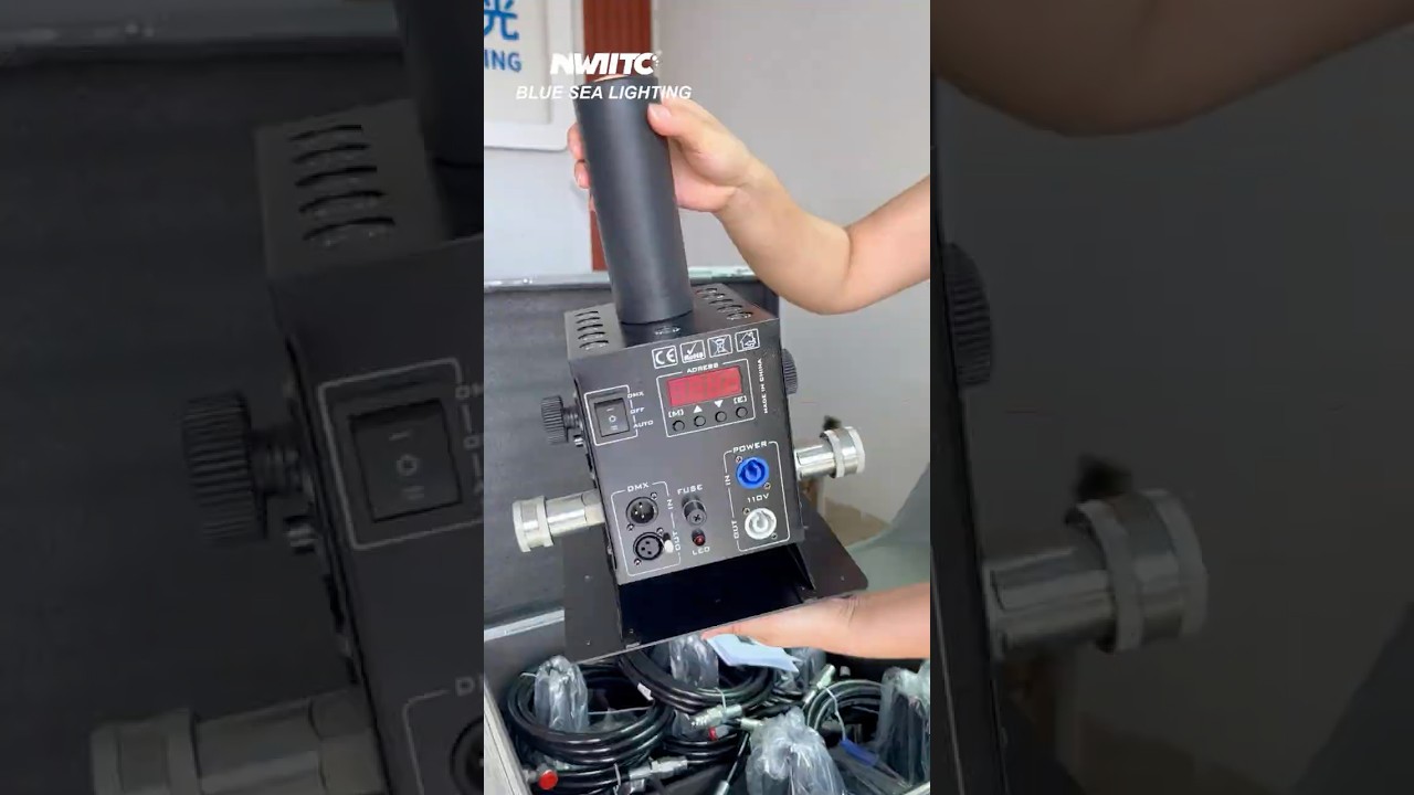 Explosive Visuals with Our High Powered CO2 Jet Machine