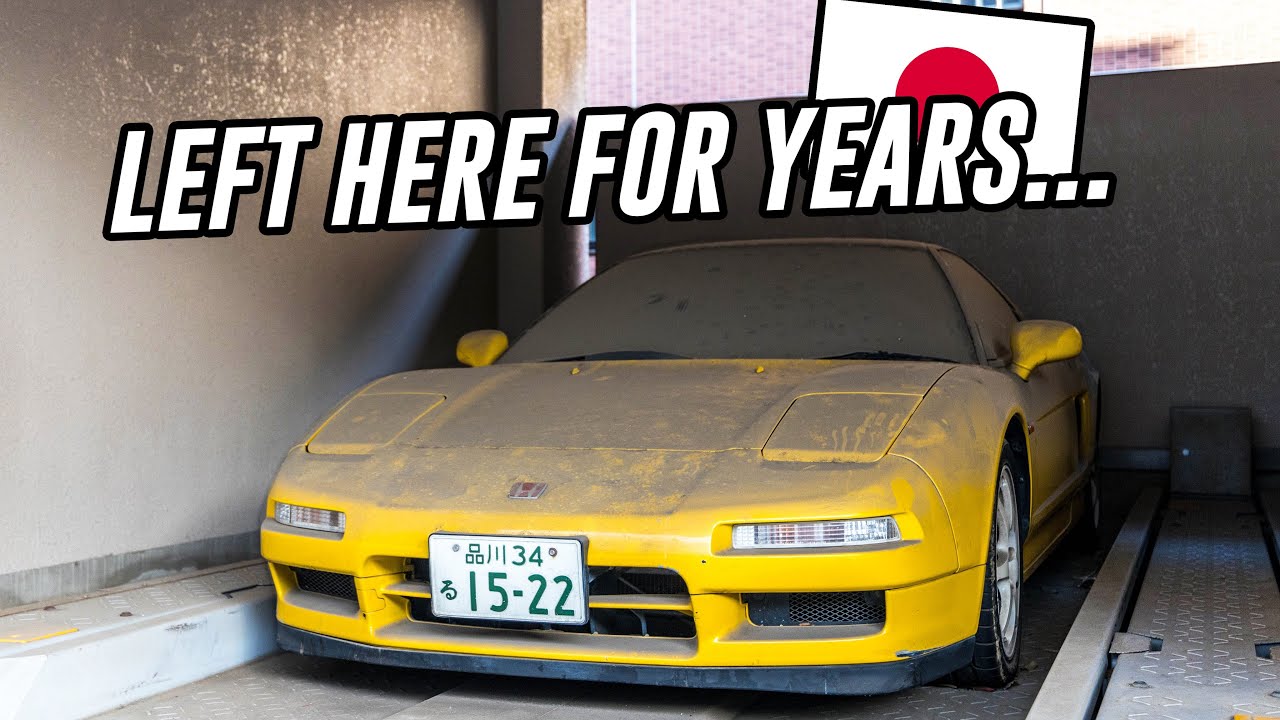I Found an Abandoned NSX-R in the middle of Tokyo...