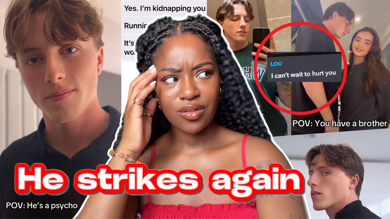 EXPOSING the CREEPY TikToker who THREATENS to K!LL and KIDNAP GIRLS: @LOUPOLLOCK
