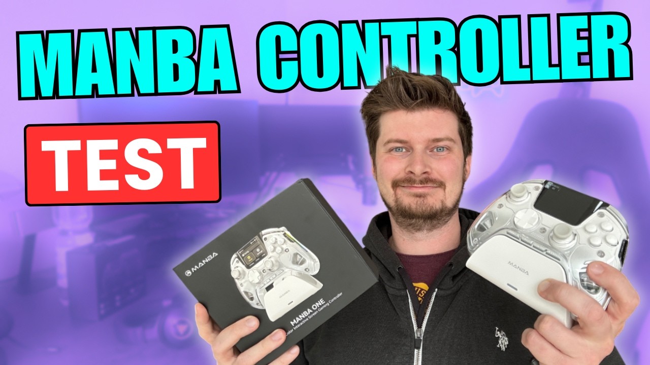Manba One V2 Controller im Test 🎮 Driftfrei, RGB & Display – Besser als Xbox & PS5?