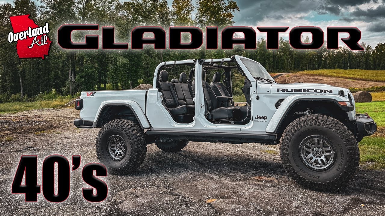 2023 Jeep Gladiator on 40’s