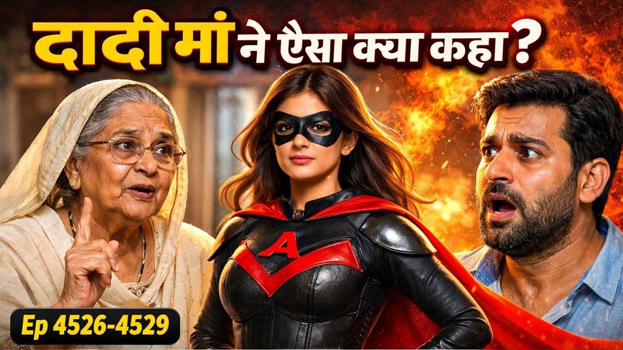 दादी मां ने ऐसा क्या कहा? 😱 अनिका रह गई हैरान! | EP 4526-4529 | Super  Anika Story|@sarthakstoryfm. 