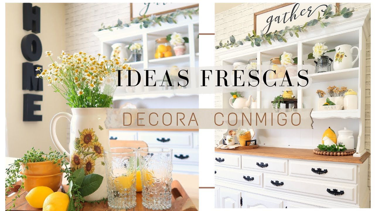 🍋Ideas Para el Hogar⎟🪴Decora Conmigo⎟EARLY Summer Decorating⎟Farmhouse Decor⎟Decoracion Verano 2022