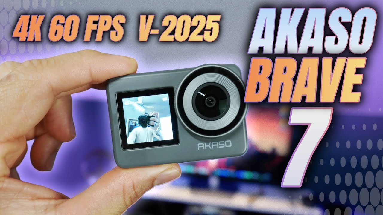 AKASO Brave 7 2025: ¿La MEJOR CÁMARA 4K 60FPS por MENOS de $200? (Prueba REAL en español) 🎥🔥