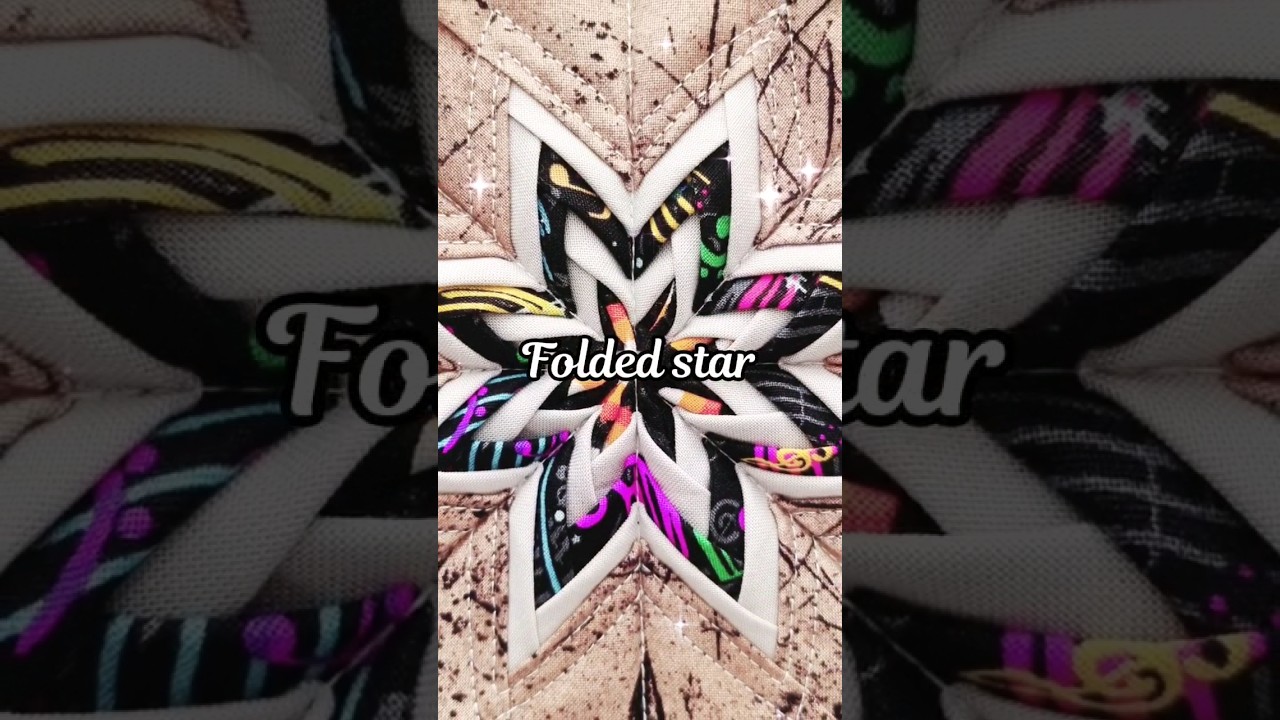 Folded star☆Artichoke☆Scrap project✂️