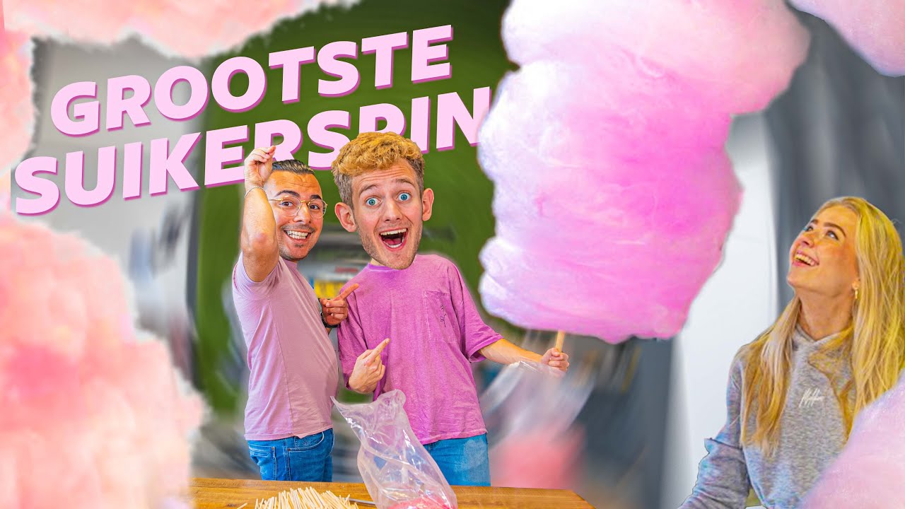 GROOTSTE SUIKERSPIN MAKEN!  | #722