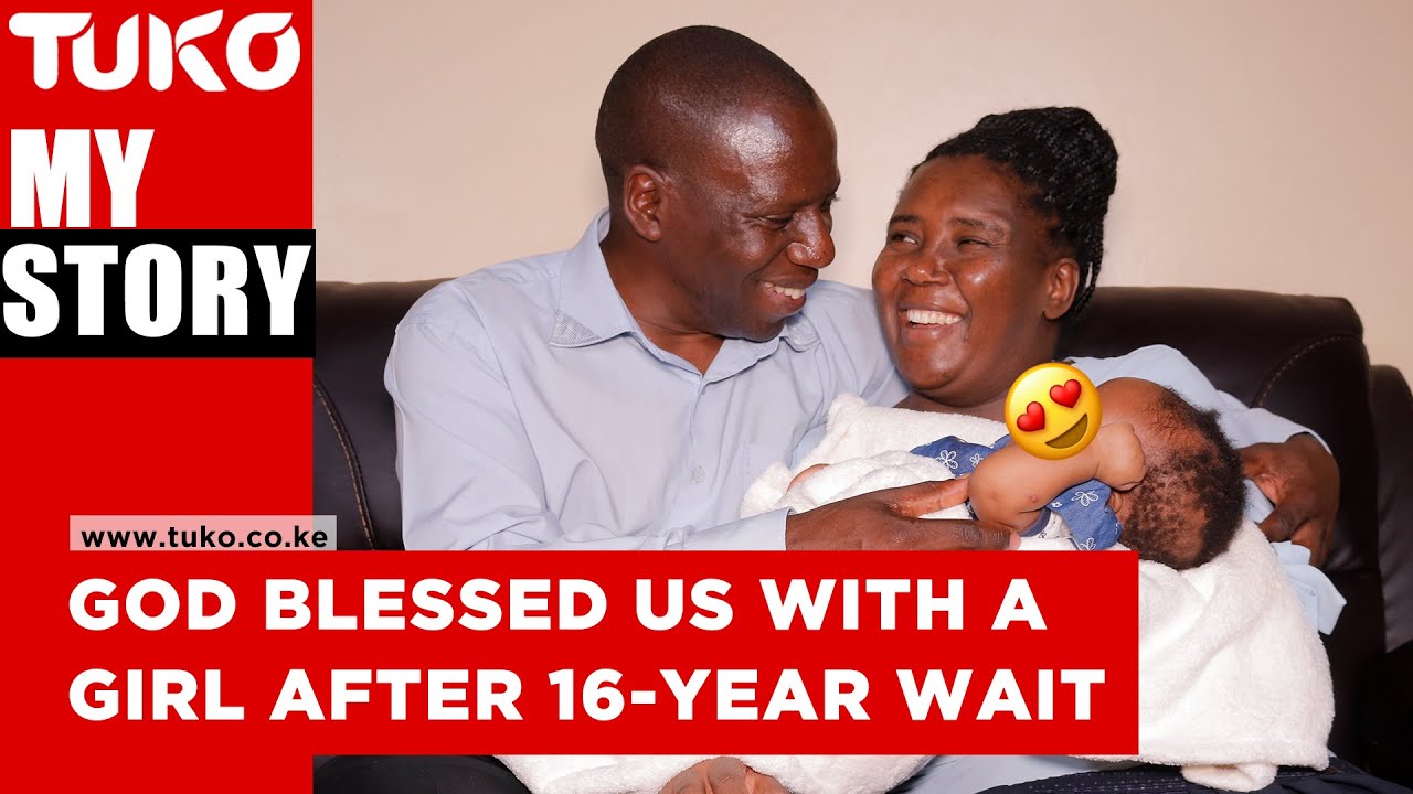 My husband never gave up on me in the 16-year wait for our baby