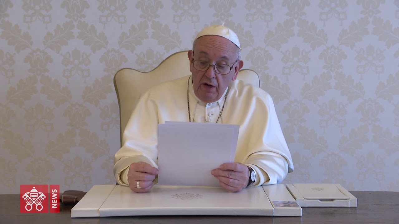 Messaggio per il centenario della nascita di Giovanni Paolo II, 2020.05.18 papa Francesco