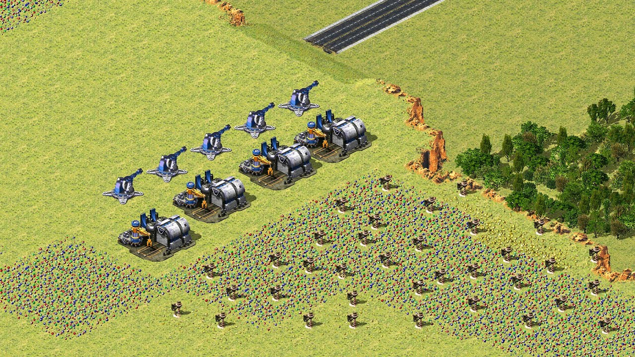 Yuri's Revenge Red Alert 2 Niconadreas Новая версия карты 2026, сверхсложный ИИ