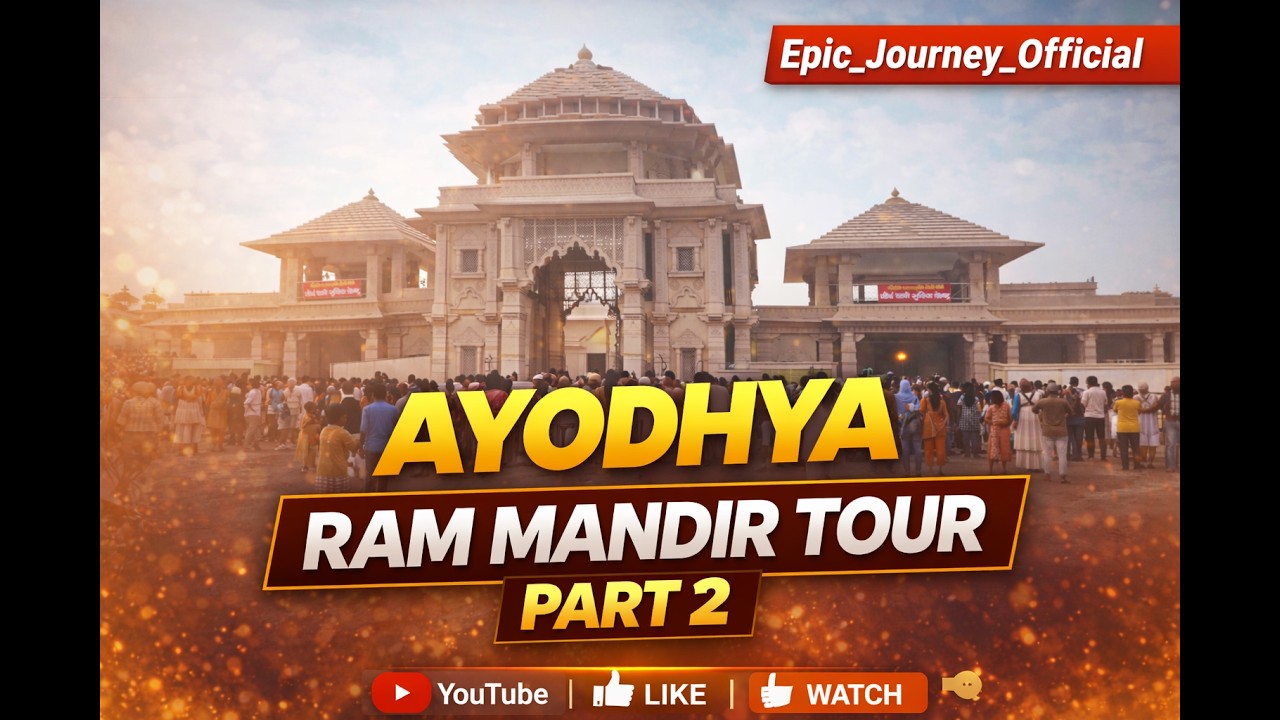 जय श्री राम 🚩 | अयोध्या राम मंदिर की लंबी दर्शन लाइन | भाग 2 #youtube #rammandirayodhya