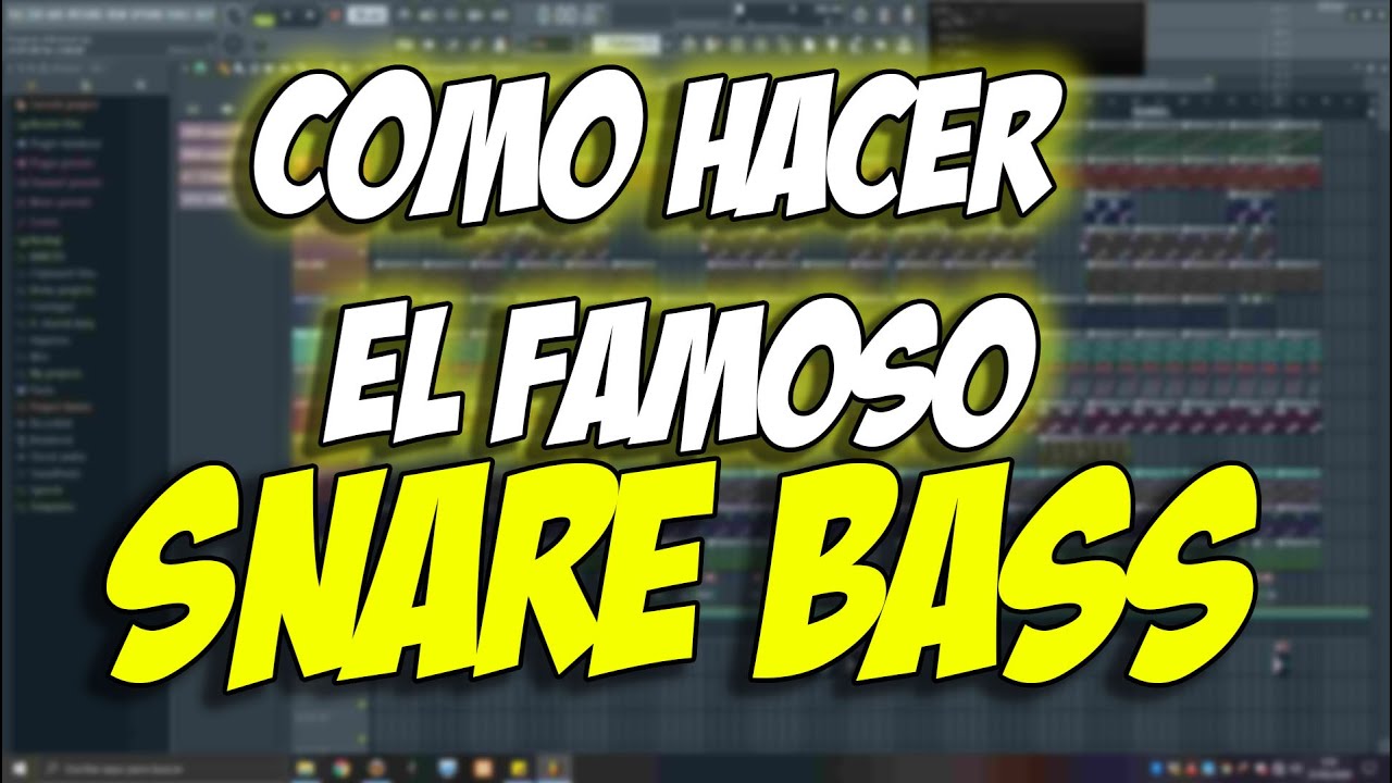 Como hacer el FAMOSO SNARE BASS 2020🔥 ┃ FL STUDIO