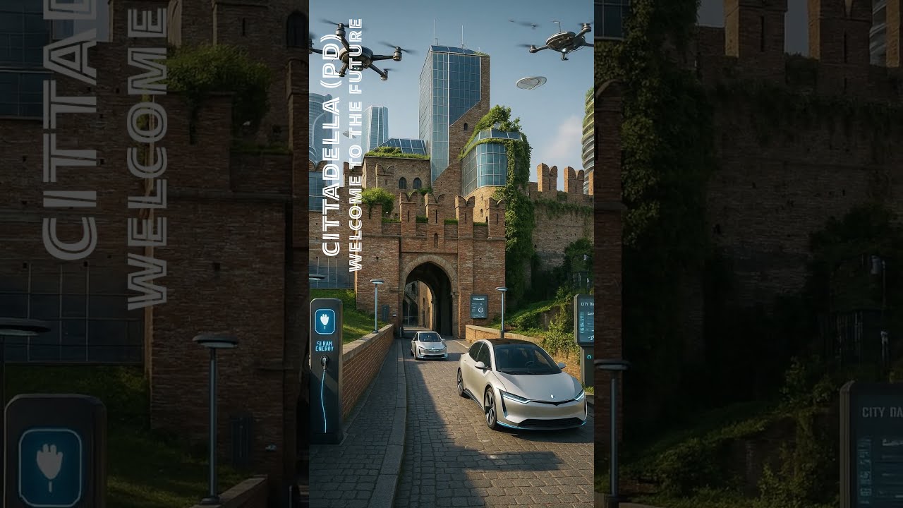 Welcome to the future Cittadella Padova! Visione futuristica di Cittadella!