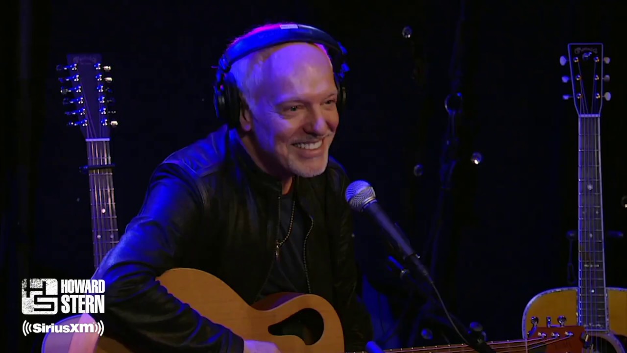 Peter Frampton “Show Me the Way” Acoustic on the Stern Show (2016)