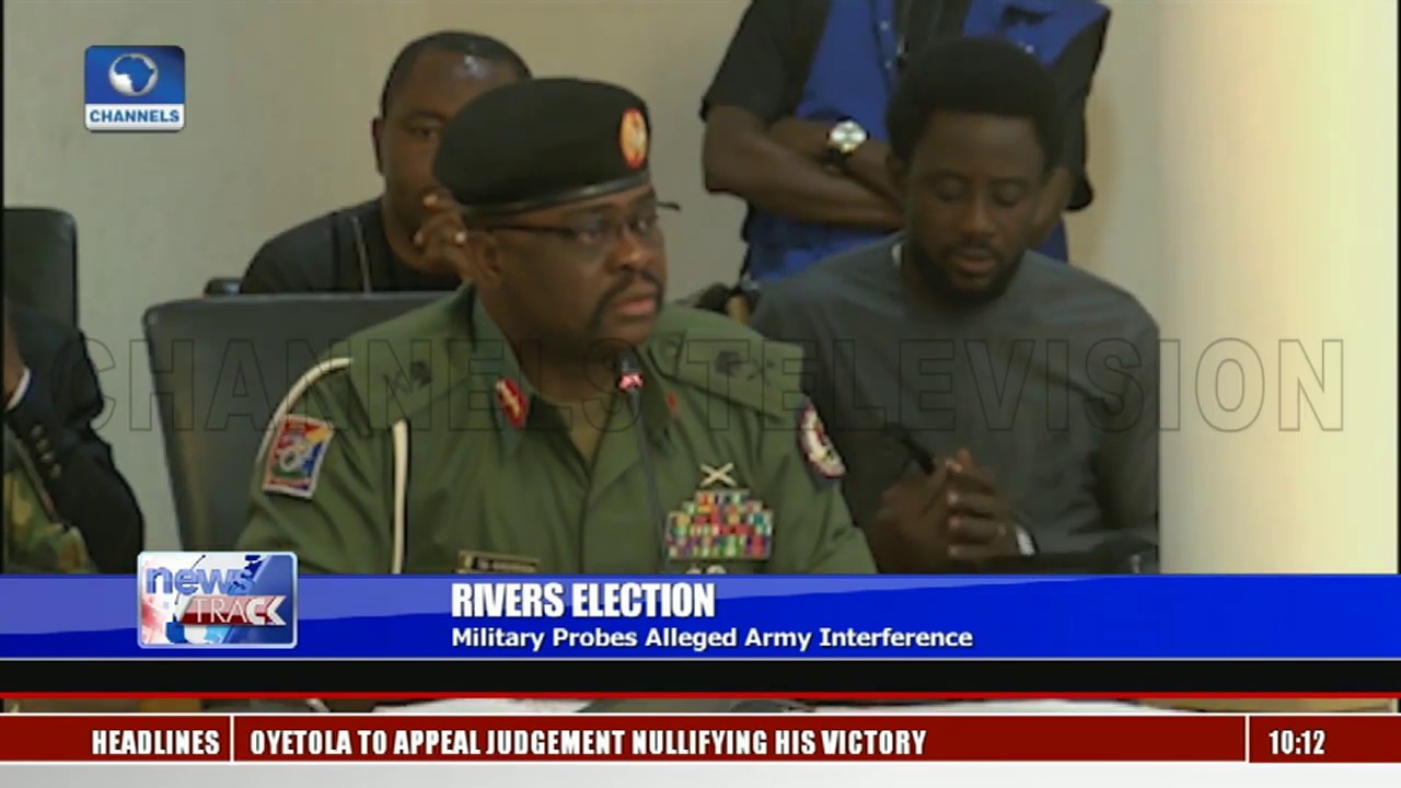 Rivers Election: Military Probes Alleged Army Interference