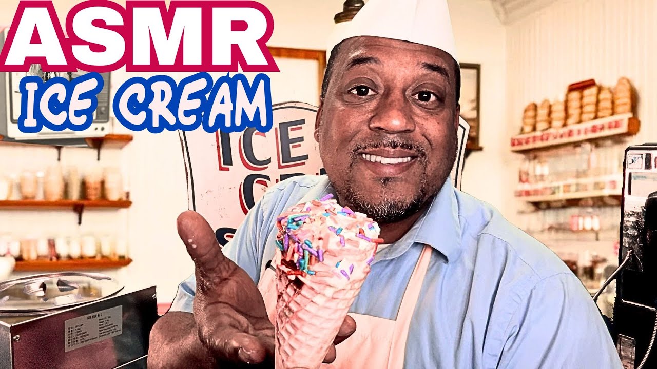 1950s Ice Cream Parlor themed ASMR Roleplay | Grand Opening at Pepe’s Ice Cream Shoppe
