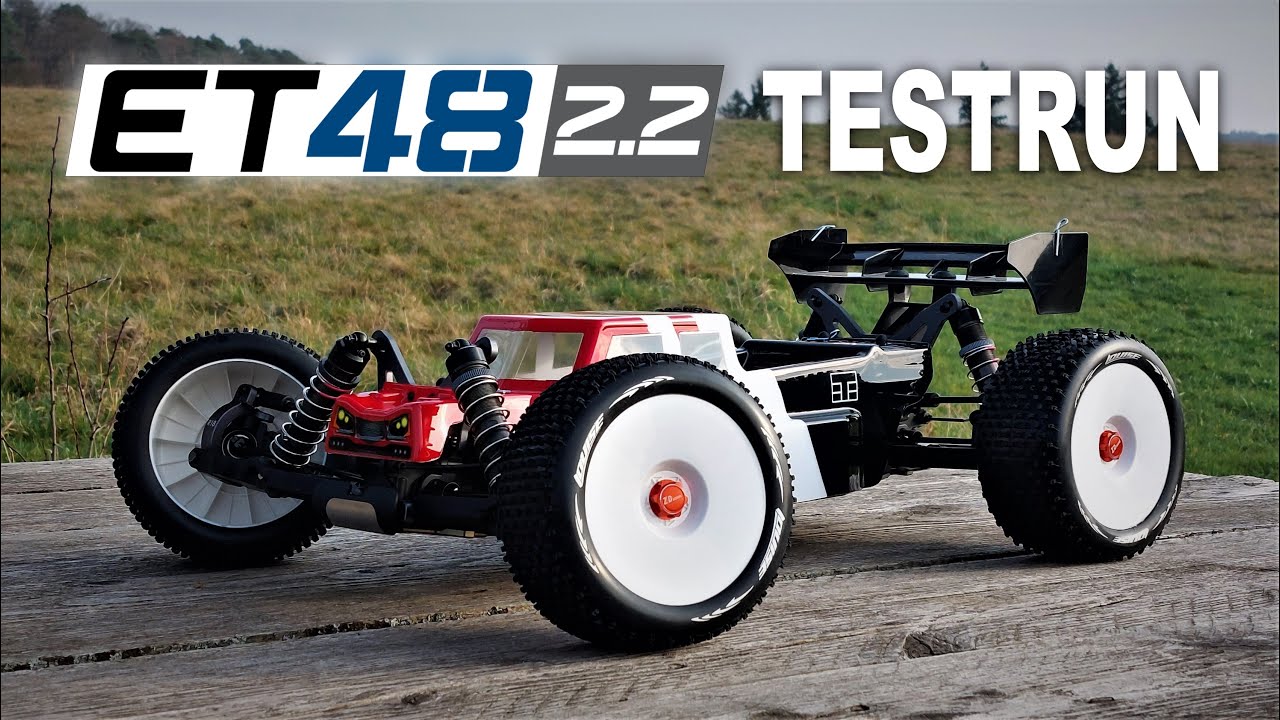 Tekno RC ET48 2.2 1/8 Wettbewerbs Truggy - TESTRUN  (Deutsch/German)