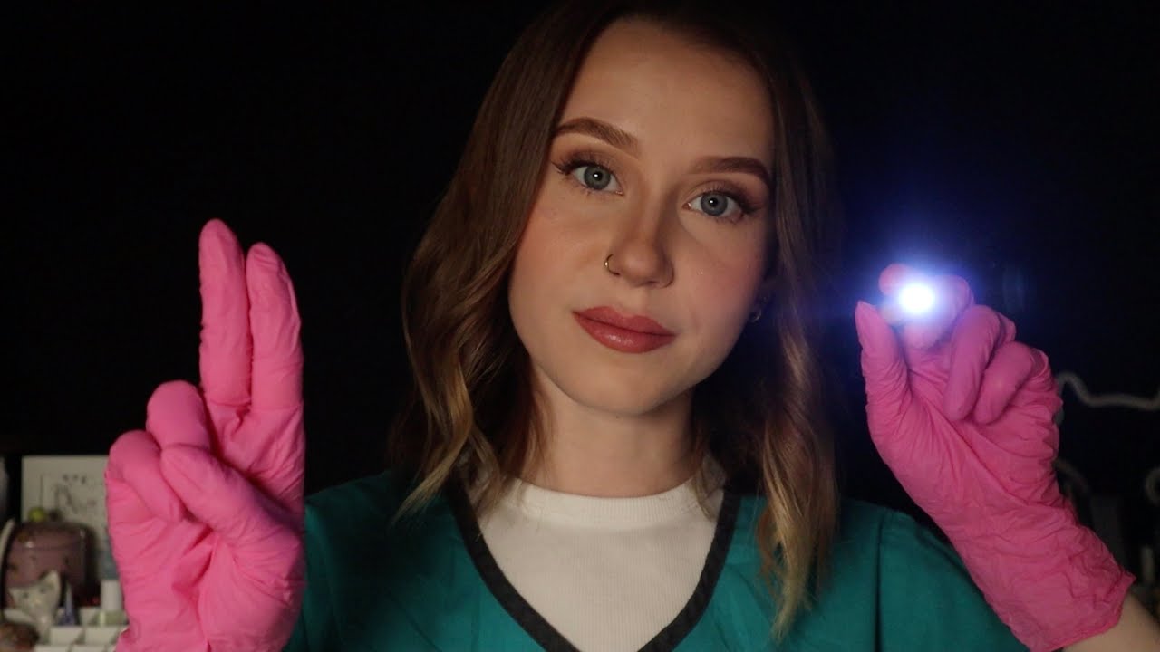 ASMR Classic Cranial Nerve Exam (Soft Spoken, Flashlight, Personal Attention)