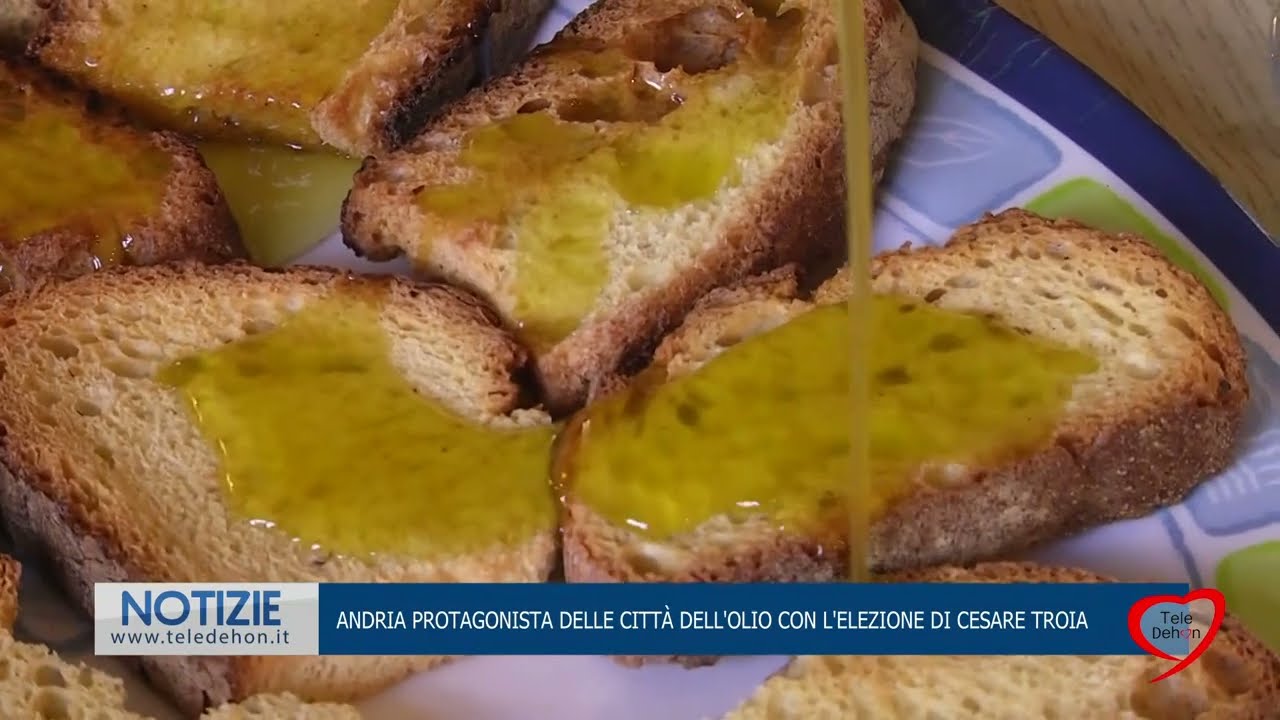 ANDRIA PROTAGONISTA DELLE CITTÀ DELL'OLIO CON L'ELEZIONE DI CESARE TROIA