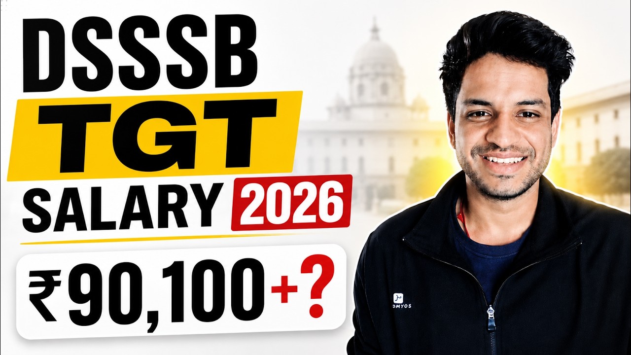 DSSSB TGT Teacher Salary 2026 🔥 Gross Salary ₹90,100+ | Complete Salary Breakdown