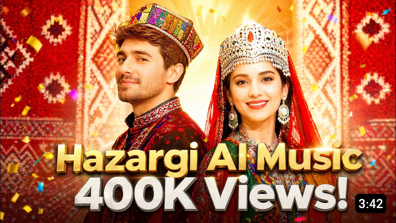 آهنگ شاد هزاره‌گی – ( هوش مصنوعی) الهام گرفته از صفدر توکلی