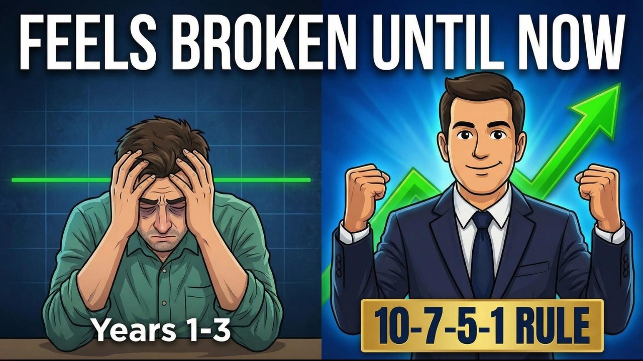 Why Compounding Feels Broken (Until the 10-7-5-1 Rule Takes Over)