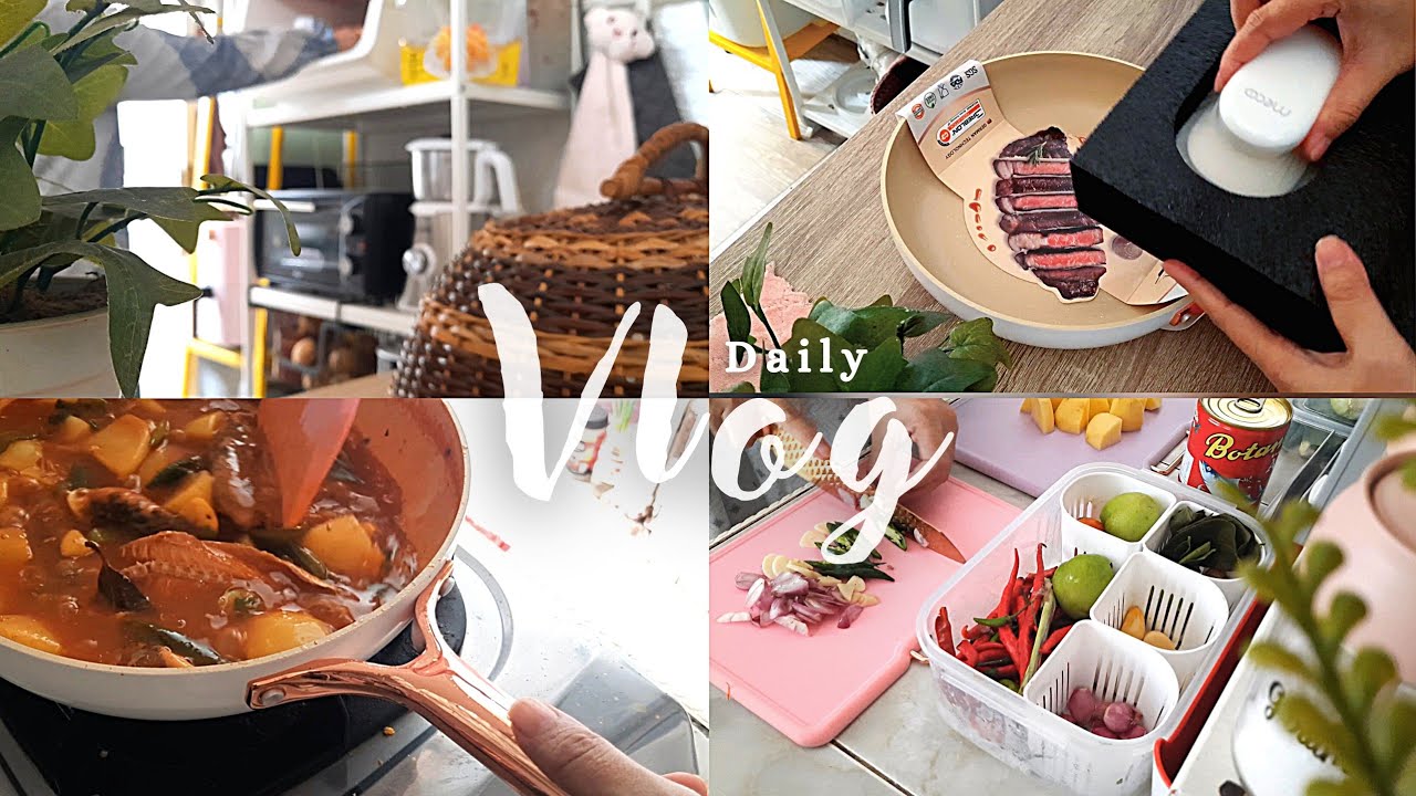 DAILY VLOG‼️ Upgrade Alat Masak Mecoo Premium Non-Stick Fry Pan, Masak Menu Sehat #mecookwithmecoo