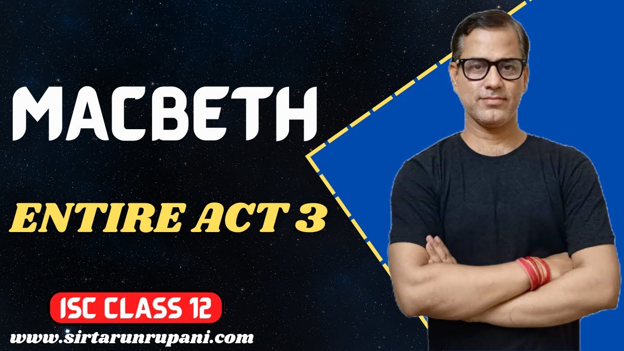 Entire Macbeth Act 3 | Line by Line Macbeth | Entire Act 3 Macbeth | @star_commerce