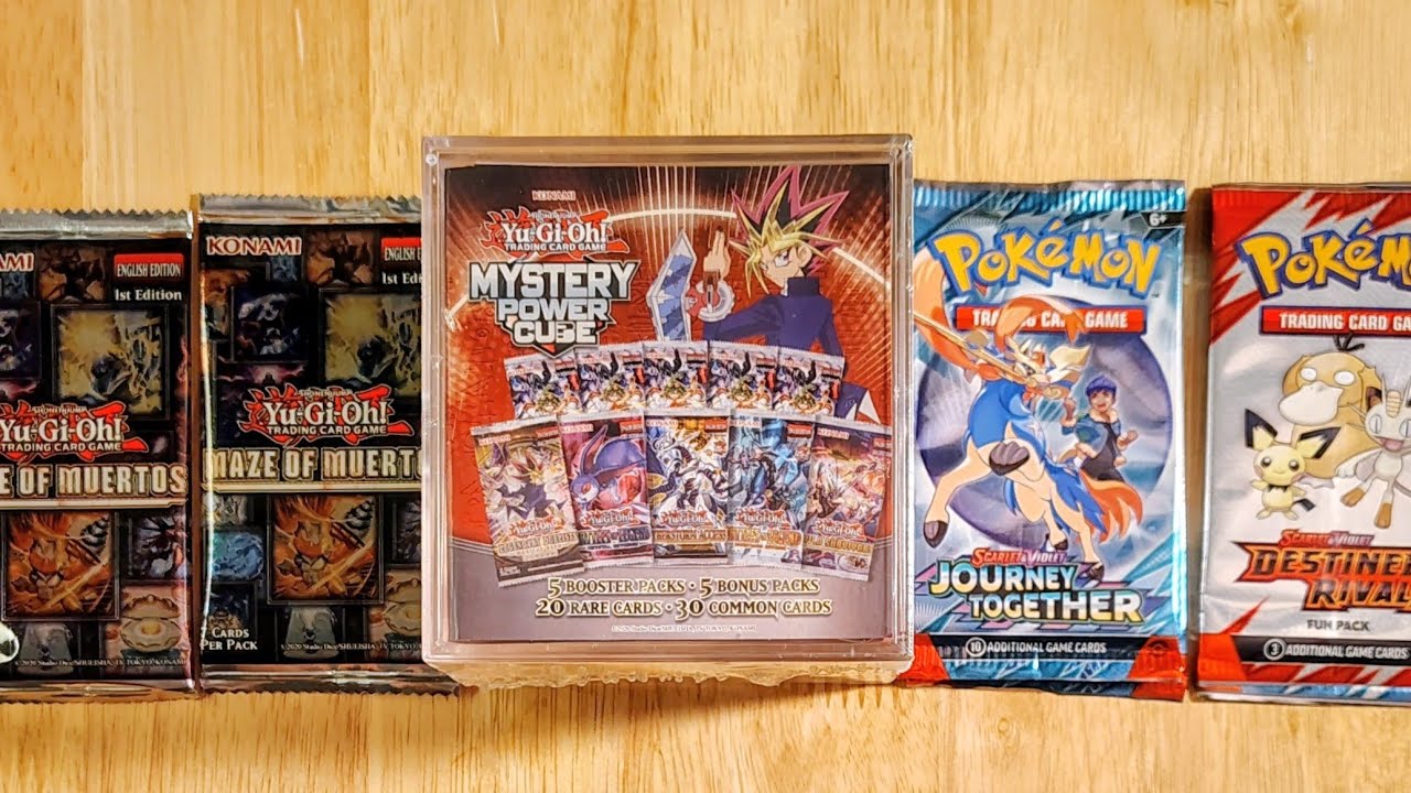 Yu-Gi-Oh & Pokemon Pack Openings