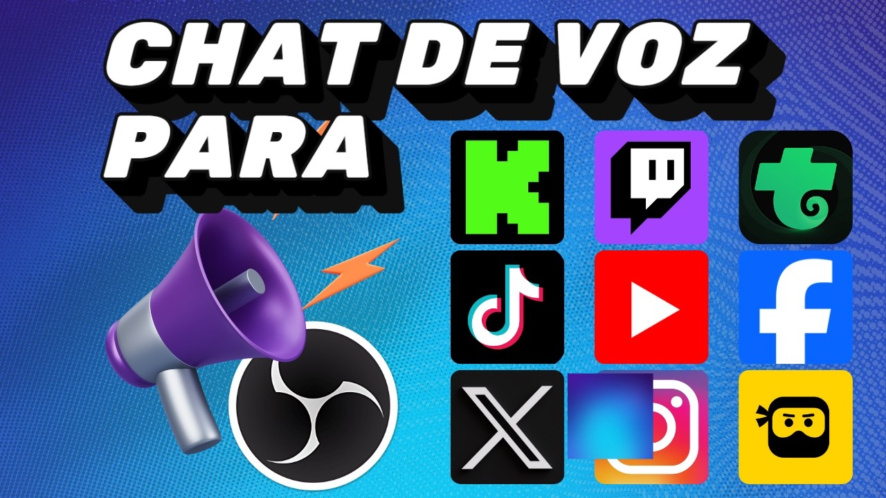 Chat de Voz para TUS STREAMS en Twitch, Kick, YouTube y MÁS | TUTORIAL FÁCIL