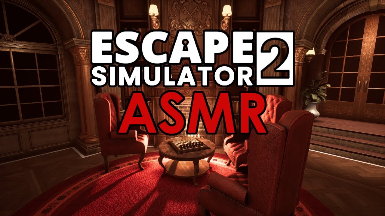 Puzzles & Tingles ~ Escape Room ASMR in Escape Simulator 2 (close ear to ear male whispers)