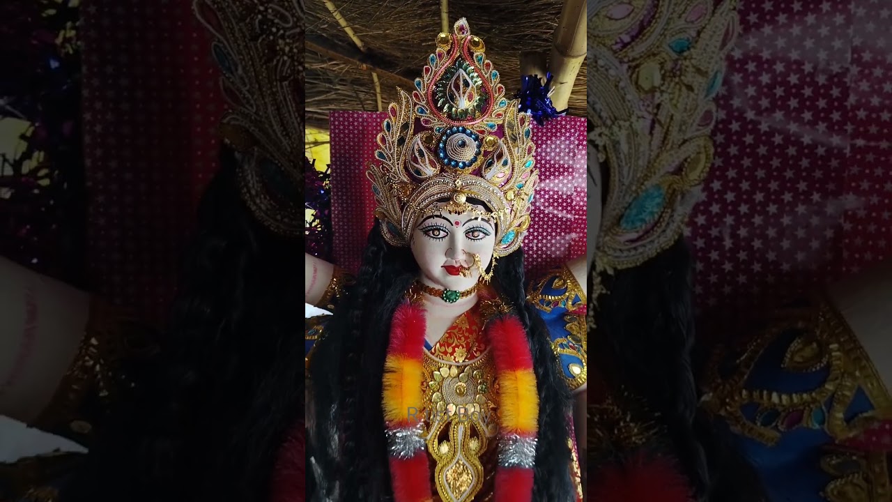 Durga murti making at home // durga murti making 2023#maa#maadurga#durgaji#shorts#viral#trending#art