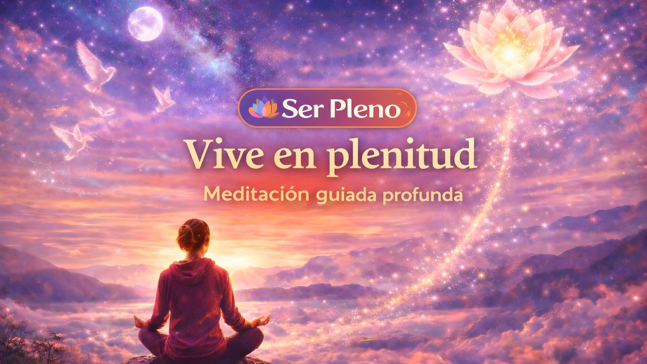 Soltar tus miedos y vive en plenitud | Meditación Guiada Profunda – Ser Pleno
