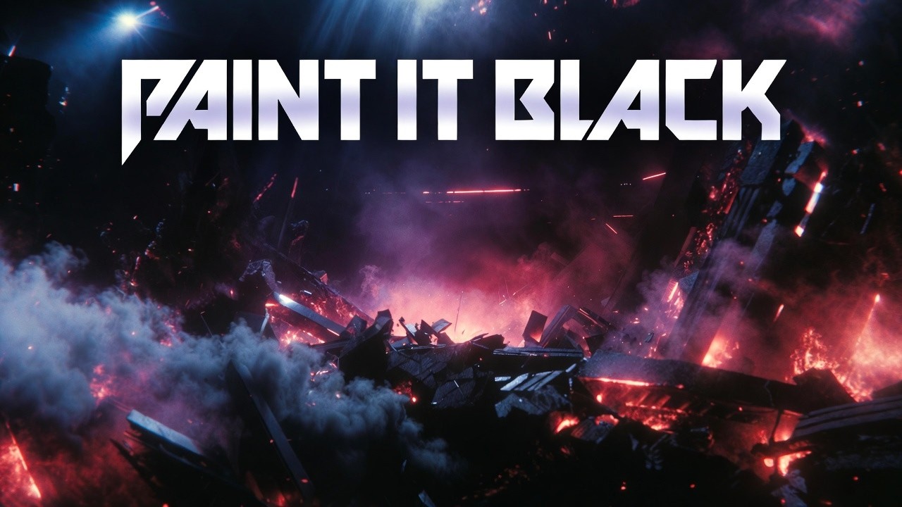 Paint It Black – Bosluis Brigade Rock Cover