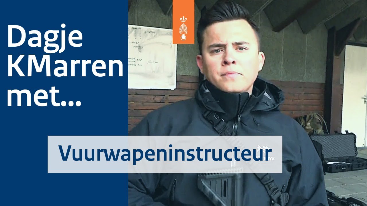 Dagje KMarren met Levi: wapeninstructeur