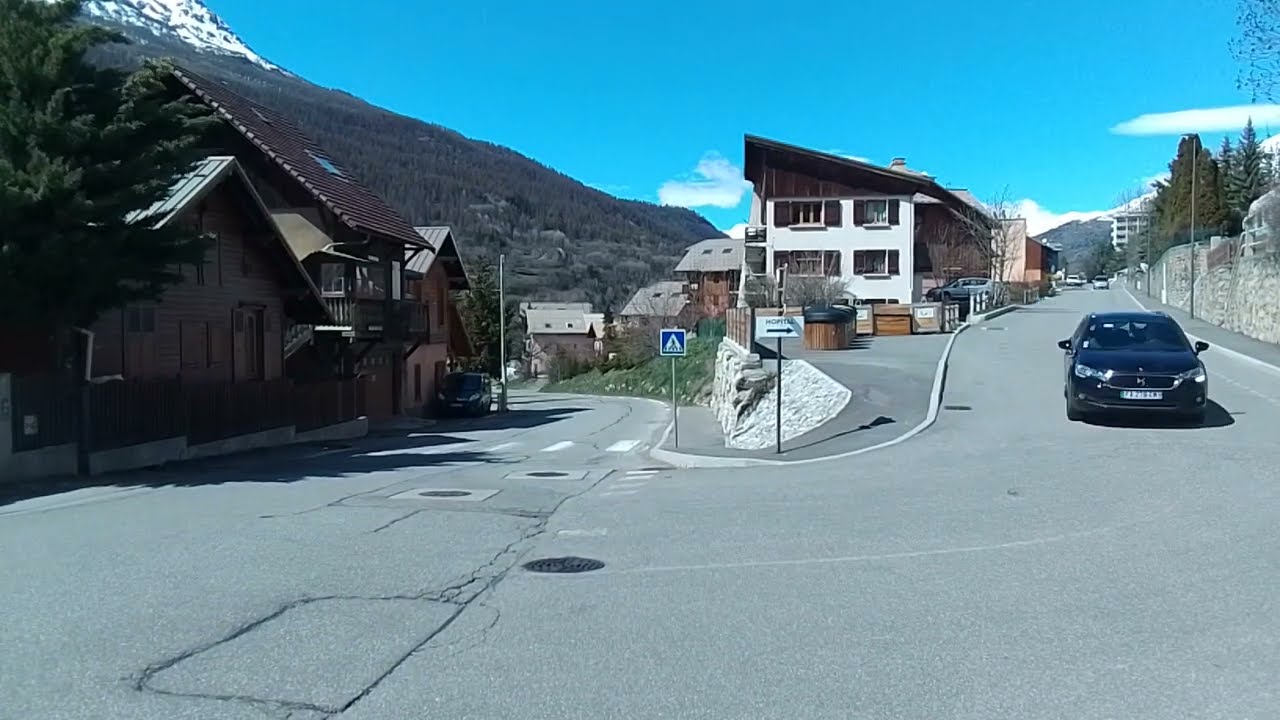 Italia SS24 CESANA TORINESE -CLAVIERE    scenic road  ran out of memory and poor quality