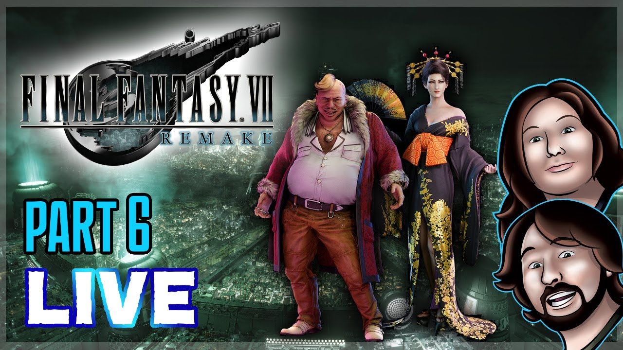 Final Fantasy VII Remake: Part 6 LIVE! | HamsterBomb