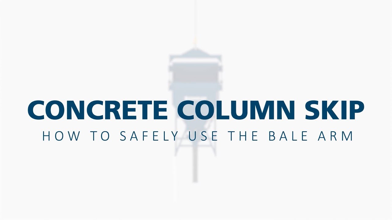 How to Safely Use the Bale Arm