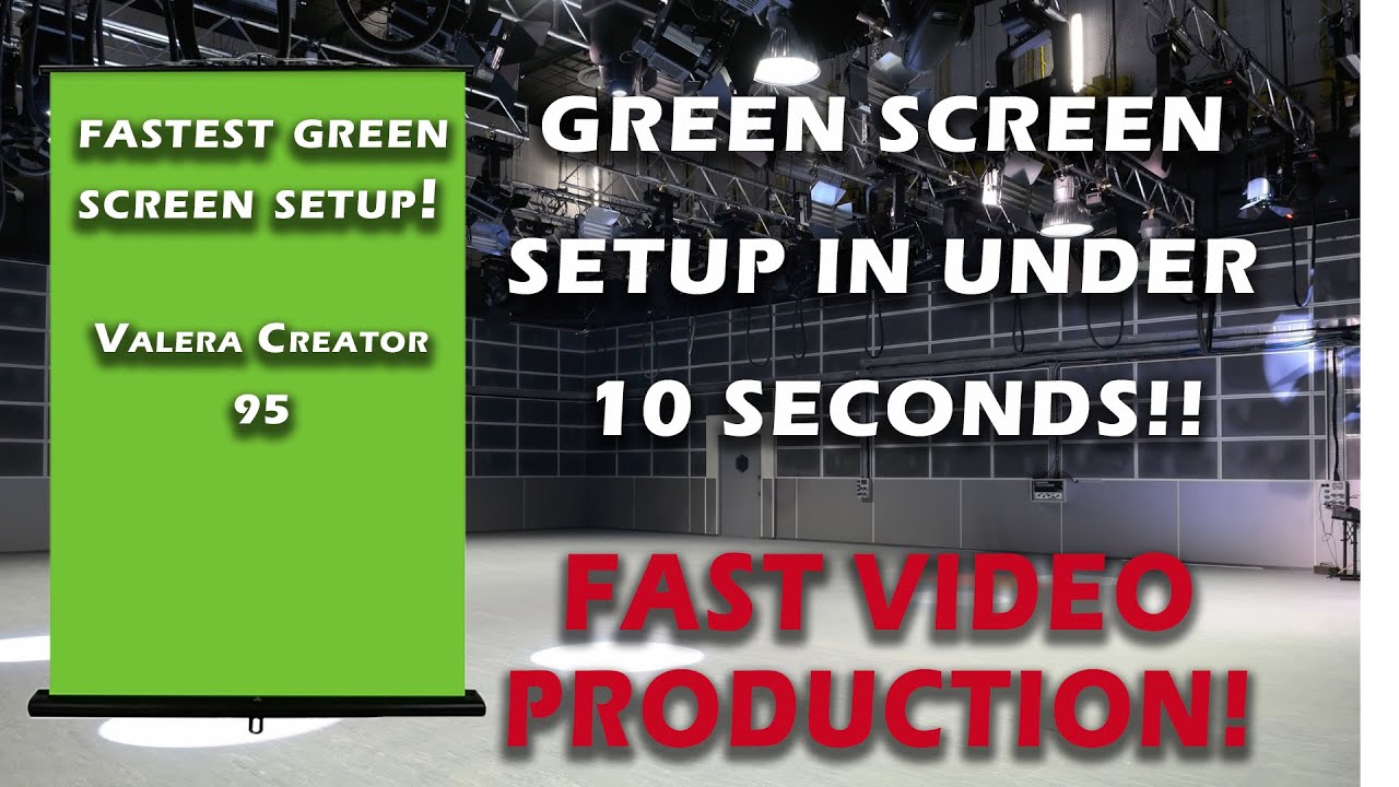 Green Screen Product Review Valera Creator 95