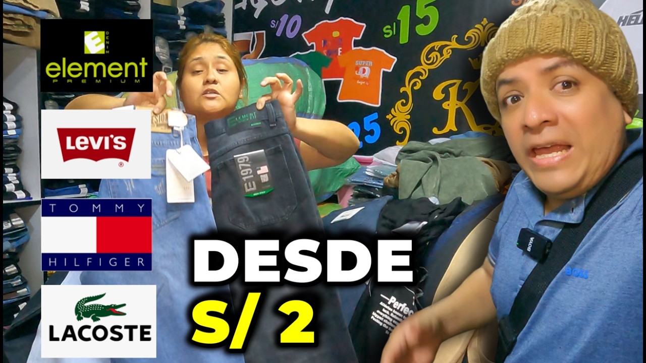 REMATE INCREÍBLE en LIQUIDACIONES EXTREMAS!  - TOMMY, LACOSTE, BOSS, LEVIS, ELEMENT | Ropa DESDE S/2