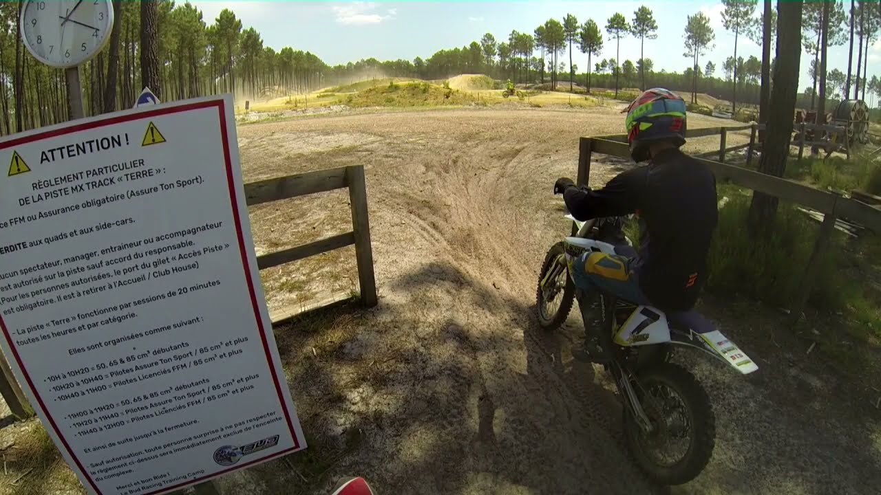 TOUR DU CIRCUIT TERRE MOTOCROSS MAGESCQ ( BUD RACING ) EN DIRT 250