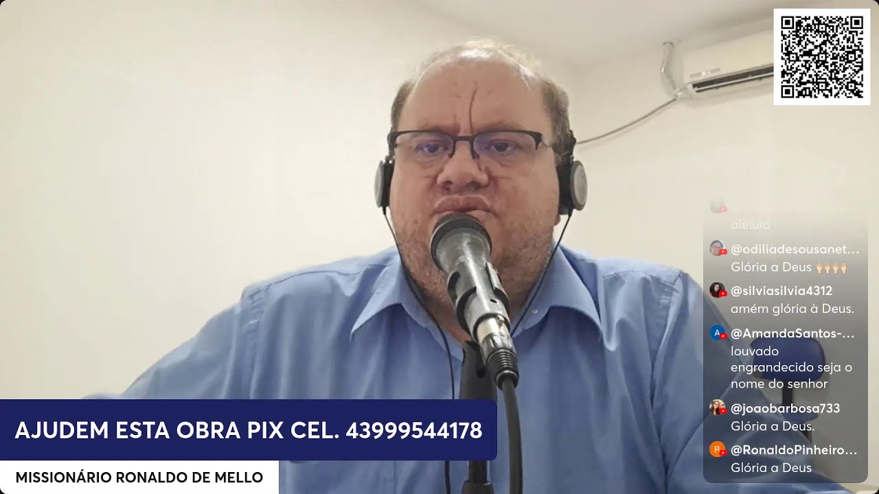 CLAMOR DO MEIO DIA COM O MISSIONÁRIO RONALDO DE MELLO