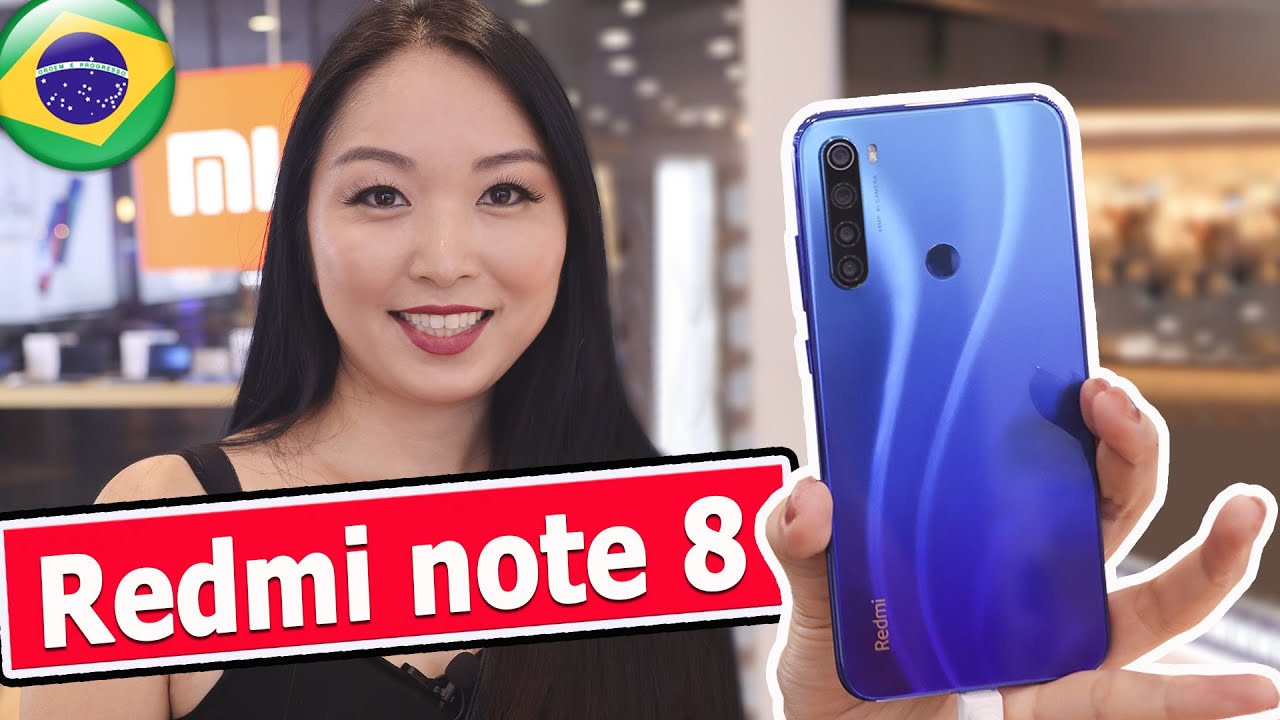 Xiaomi Redmi Note 8  Primeiras Impress&otilde;es Review Pt-Br Brasil