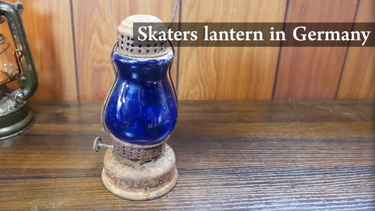 Very rare German lantern 