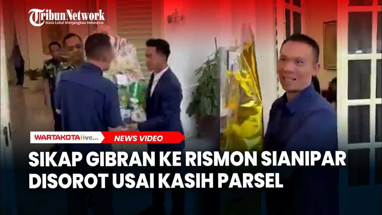 Sikap Gibran ke Rismon Sianipar Disorot Usai Kasih Parsel