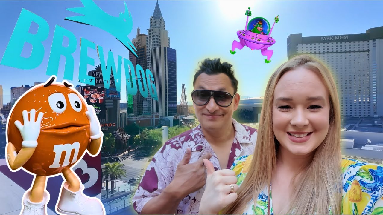 Видеоблог из Лас-Вегаса | M&M World, Brewdog, видеоблогеры и много коров 🐄🐮🤠👽